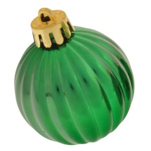 Adorno nav.bola x20 pz.verde refar3-399h20-green (4cm)