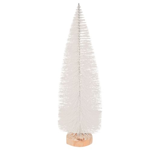 Adorno Árbol De Navidad, Blanco, 30cm, ES26858