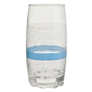 Vaso vidrio x6 pz.ref:es27447 (13.4x6.5cm)