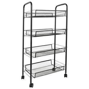 Repisa metalica 4 niveles san5443 \ sq11 (45x27x84cm)