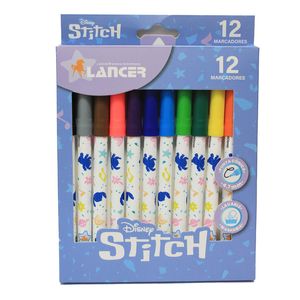 Marcador stitch x12 col punta conicas ref:sh.ma.disst306