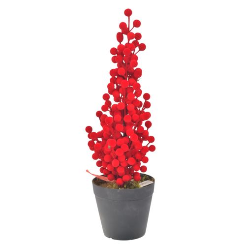 Adorno nav.arbol rojo ref:es26477 (46cm)