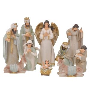 Adorno nav.dec nacimiento resina tggs-111876 (12 pulg.hxxcm)