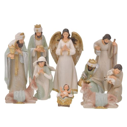 Adorno nav.dec nacimiento resina tggs-111876 (12 pulg.hxxcm)