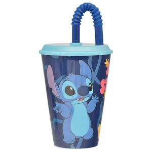 Vaso c \ tapa y sorbete stitch ref:75030