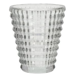 Florero conico ref:es27769 (d8.5x9.2cm)