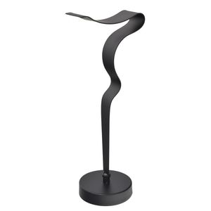Candelabro metal c \ base ondulada ref:es27823 (33x12.5cm)