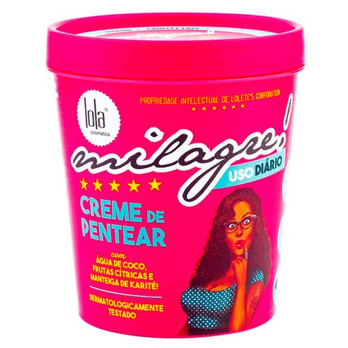 Crema d \ peinar lola \ from rio 450gr milagrea agua de coco y karite