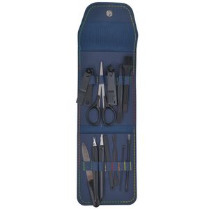 Juego manicure x12 pz.color surt.ref:hm1153