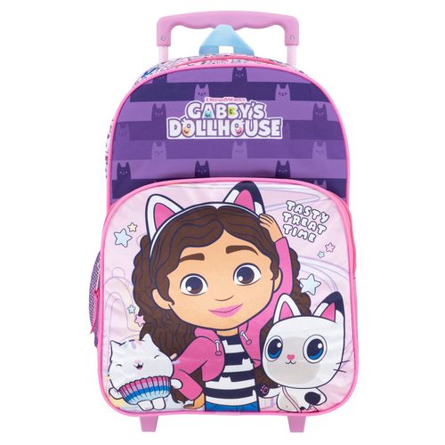 Mochila con ruedas escolar gabbys dollhouse ref: ewe180154-rs