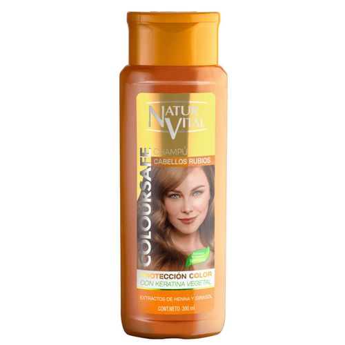 Shampoo naturvital coloursafe rubios 300ml