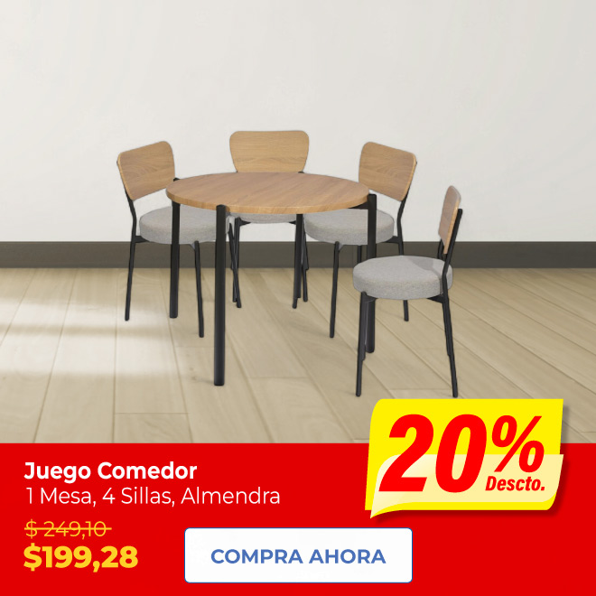 Juego de comedor desde $199.28