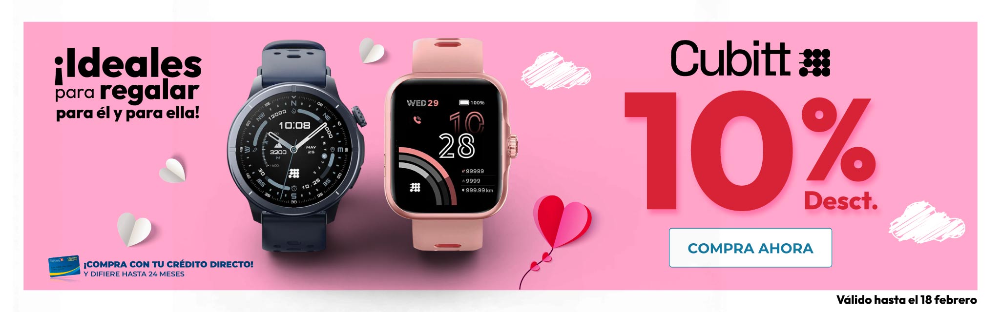 Relojes Cubitt 10% Dsct