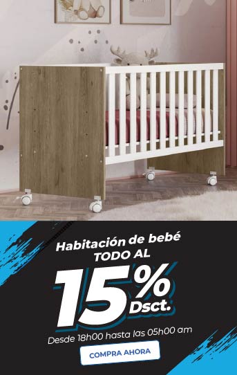 Habitación de bebé TODO al 15% Dsct
