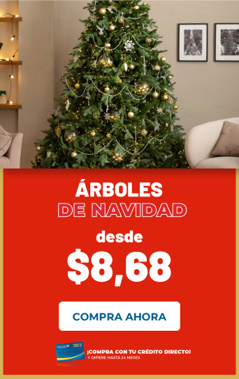 Árboles de navidad desde $8,68