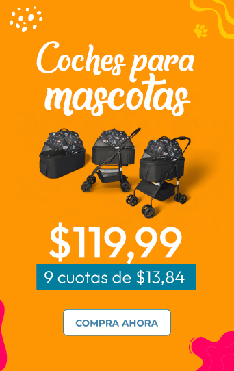 Coches para mascotas desde $119.99