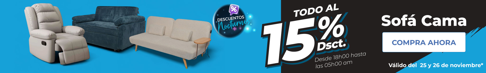 TODO muebles de dormitorio con el 15% Dsct