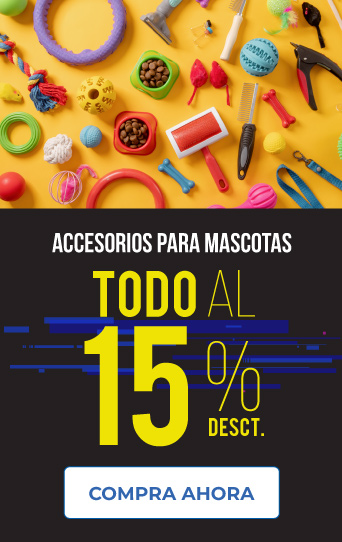 TODO mascotas al 15% Dsct + ENVÍO GRATIS