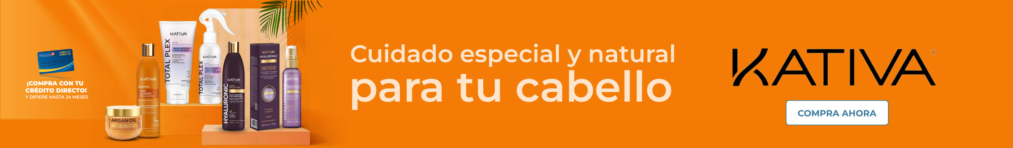Kativa cuidado especial y Natural para tu cabello