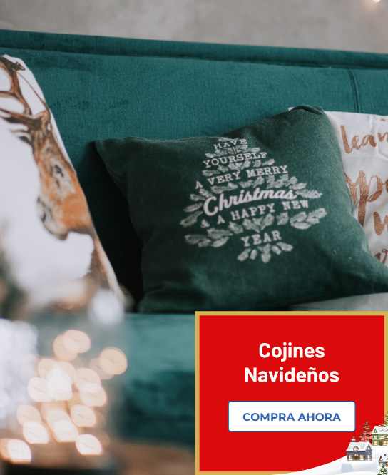 Cojines navideños