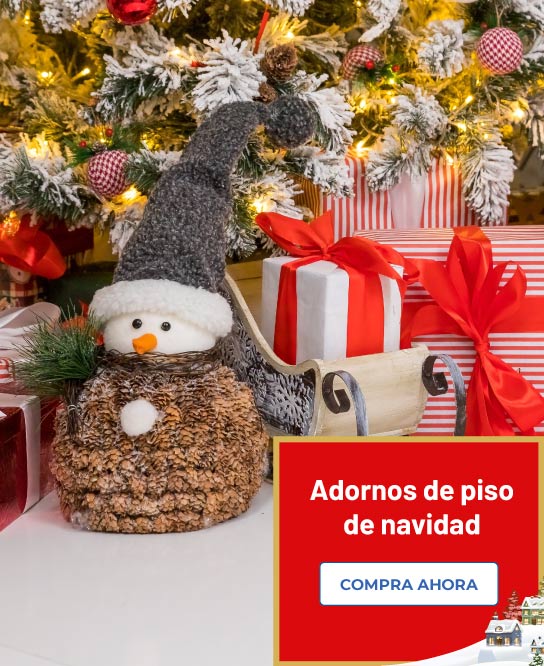 Adornos de piso navidad