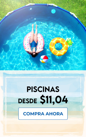 Piscinas desde $11.04