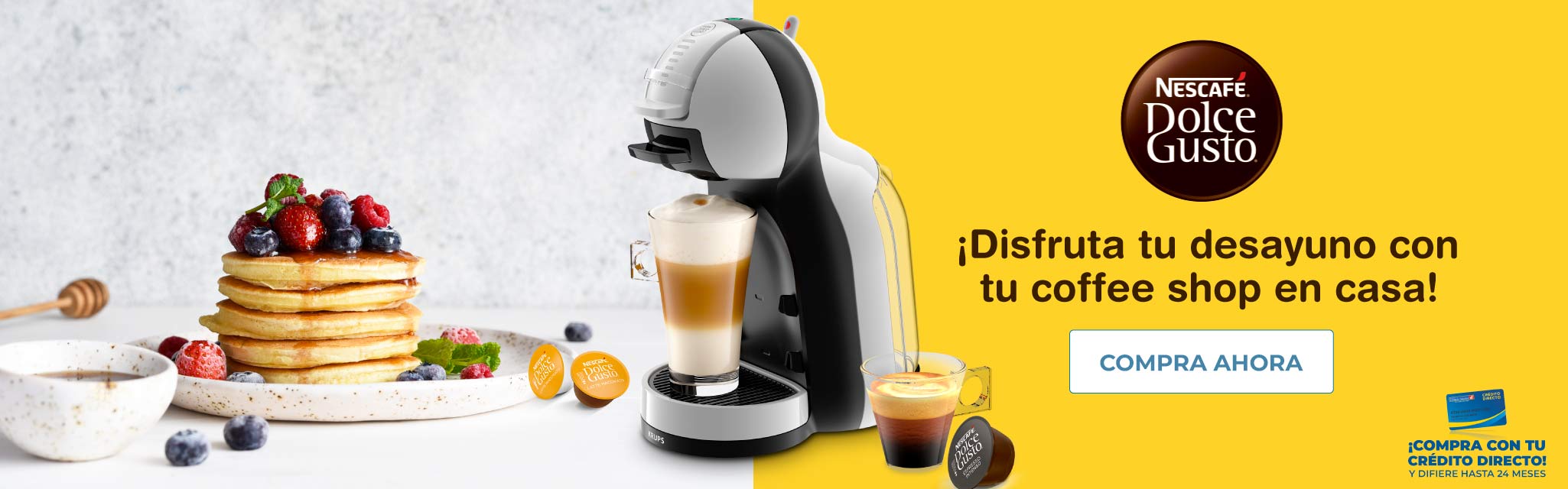 Disfruta de tu desayuno en casa