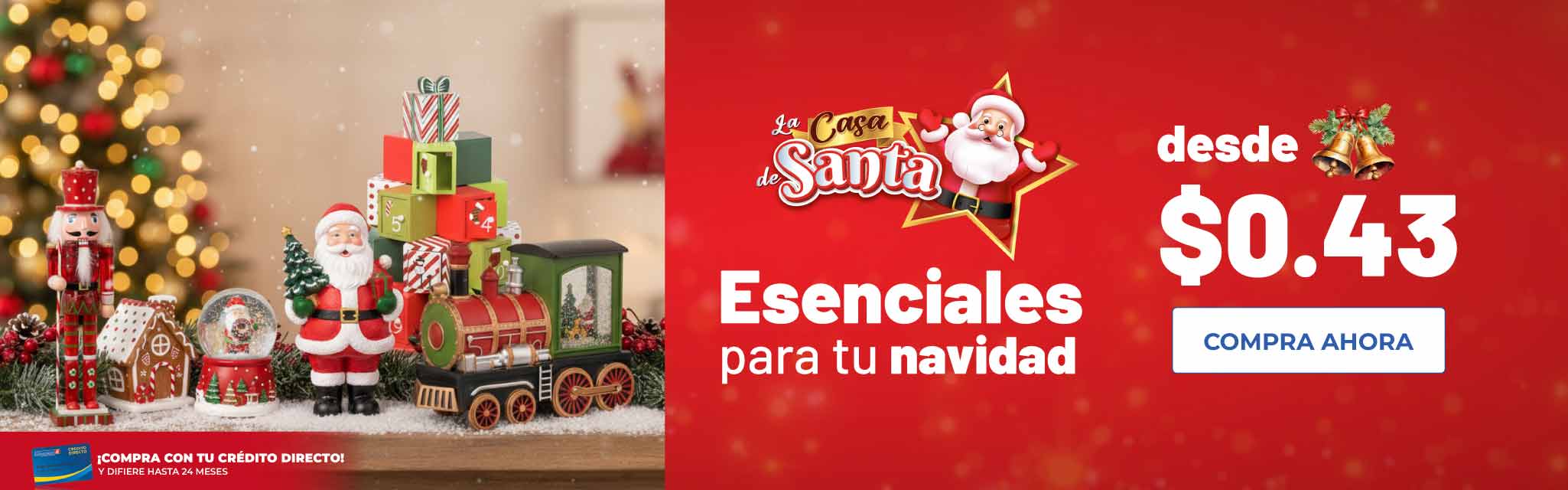 TODO lo que necesitas para esta navidad desde $0.43