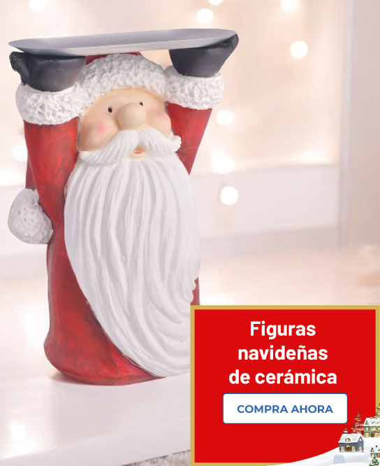 Figuras navideñas de ceramica