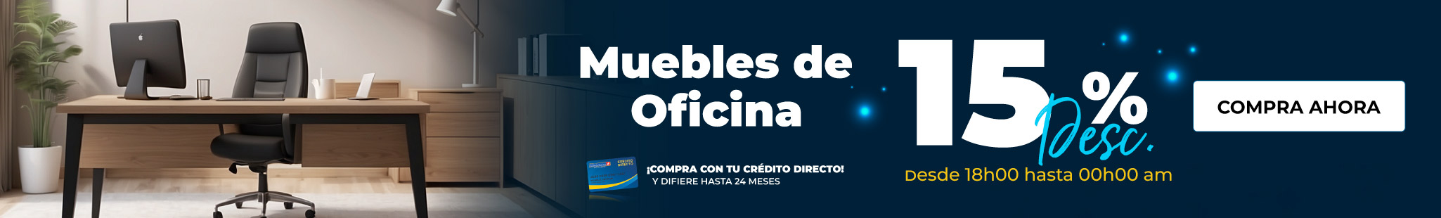 TODO muebles de oficina al 15% DSCT