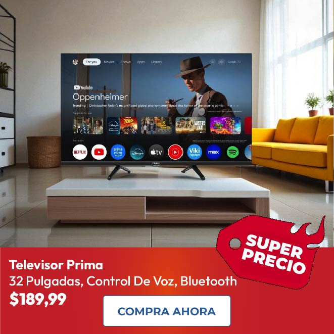 Televisor Prima de 32 pulgadas