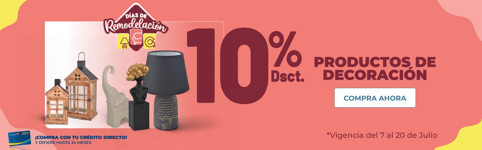 TODO decoración al 10% Dsct 