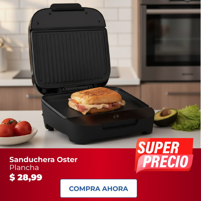 Sanduchera Oster $28.99