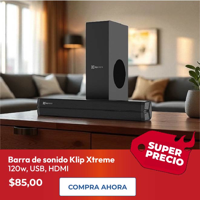 Barra de sonido Klip Xtreme