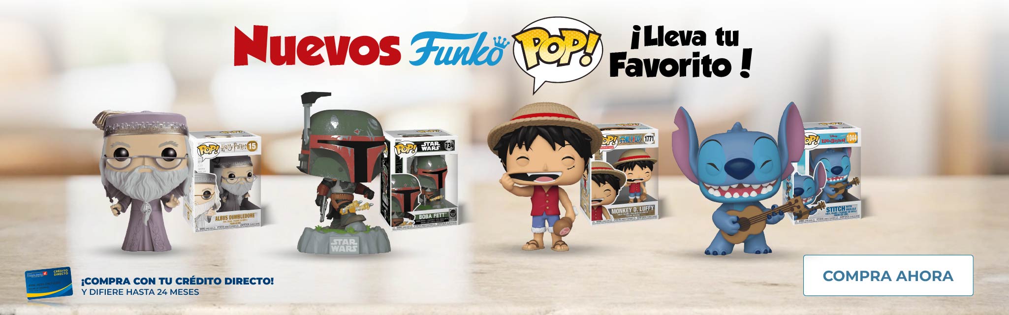 ¡Nuevos Funko Pop, encuéntra tu favorito!