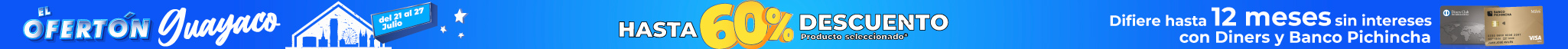 Ofertón Guayaco hasta el 60% Dsct