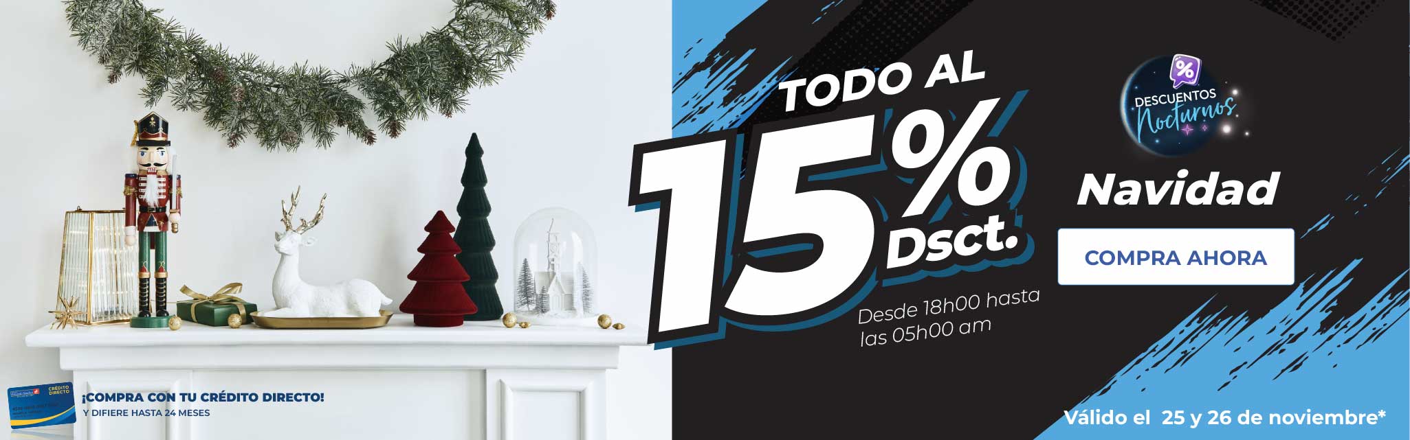 Navidad TODO al 15% Dsct
